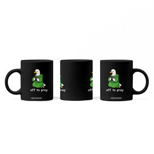 Christian Goose St Patrick's Day Coffee Mug Off To Pray TS14 Print Your Wear