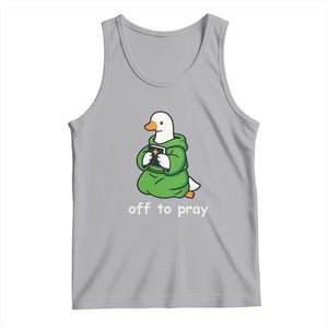 Christian Goose St Patrick's Day Tank Top Off To Pray TS14 Athletic Heather Print Your Wear