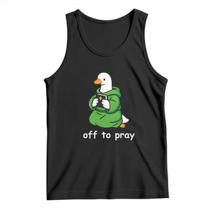 Christian Goose St Patrick's Day Tank Top Off To Pray TS14 Black Print Your Wear