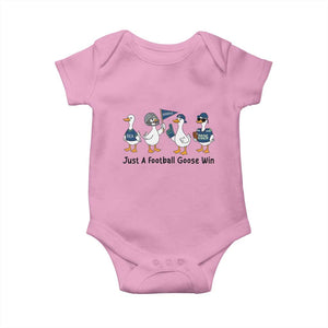 Funny Seattle 2026 Baby Onesie Just A Football Goose Win TS14 Light Pink Print Your Wear
