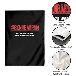 Send Barron Meme Garden Flag Funny Political Hashtag Viral Internet TS14 Print Your Wear