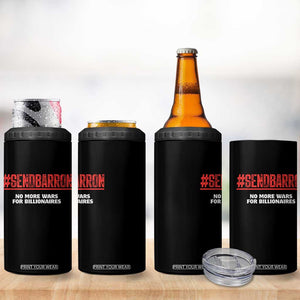 Send Barron Meme 4 in 1 Can Cooler Tumbler Funny Political Hashtag Viral Internet TS14 Print Your Wear
