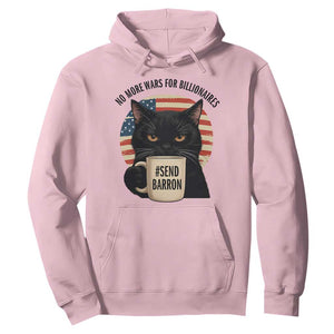 Send Barron Meme Hoodie Funny Cat Sarcastic Political TS14 Light Pink Print Your Wear