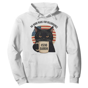 Send Barron Meme Hoodie Funny Cat Sarcastic Political TS14 White Print Your Wear