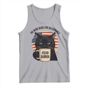 Send Barron Meme Tank Top Funny Cat Sarcastic Political TS14 Athletic Heather Print Your Wear