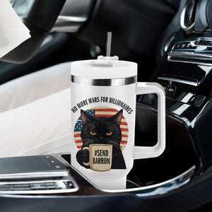 Send Barron Meme Tumbler With Handle Funny Cat Sarcastic Political TS14 Print Your Wear