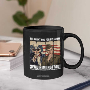 Send Barron Coffee Mug We Want You For US Army TS14 Print Your Wear