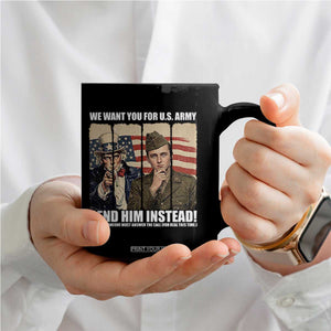 Send Barron Coffee Mug We Want You For US Army TS14 Print Your Wear
