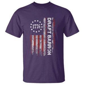 Draft Barron T Shirt Anti War Send Barron Viral Internet Meme TS14 Purple Print Your Wear