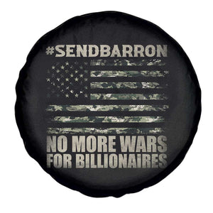 Send Barron Spare Tire Cover Vintage American Flag Camo Soldier Hashtag Meme TS14 Print Your Wear