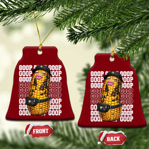 Funny Burnt Peanut Goop Ceramic Ornament Burnt Corn Meme Viral Humor TS14 Print Your Wear