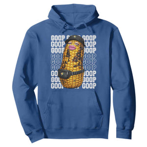 Funny Burnt Peanut Goop Hoodie Burnt Corn Meme Viral Humor TS14 Royal Blue Print Your Wear