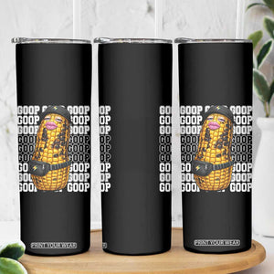 Funny Burnt Peanut Goop Skinny Tumbler Burnt Corn Meme Viral Humor TS14 Print Your Wear