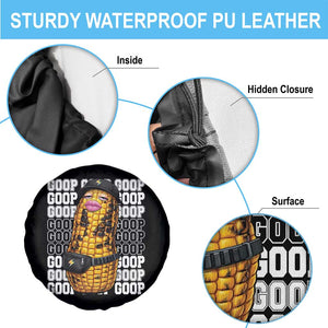 Funny Burnt Peanut Goop Spare Tire Cover Burnt Corn Meme Viral Humor TS14 Print Your Wear