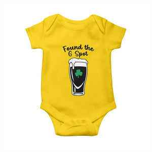 Funny St Patrick’s Day Beer Baby Onesie Found The G Spot TS14 Daisy Print Your Wear