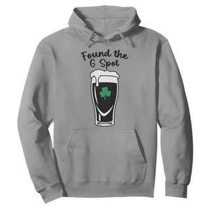 Funny St Patrick’s Day Beer Hoodie Found The G Spot TS14 Sport Gray Print Your Wear