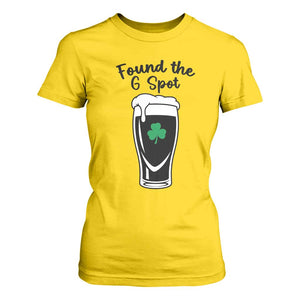 Funny St Patrick’s Day Beer T Shirt For Women Found The G Spot TS14 Daisy Print Your Wear