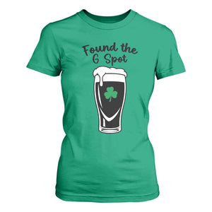 Funny St Patrick’s Day Beer T Shirt For Women Found The G Spot TS14 Irish Green Print Your Wear