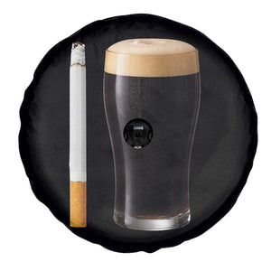 Irish Shamrock Beer Smoking Pub Drinking Humor Spare Tire Cover TS14 Print Your Wear