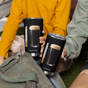 Irish Shamrock Beer Smoking Pub Drinking Humor Tumbler Cup TS14 Print Your Wear