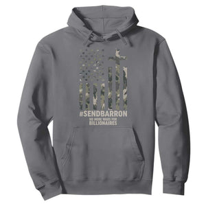 Send Barron Hoodie Vintage American Flag Camo Hashtag Protest Meme TS14 Charcoal Print Your Wear