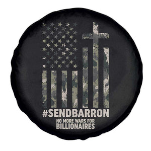 Send Barron Spare Tire Cover Vintage American Flag Camo Hashtag Protest Meme TS14 Print Your Wear