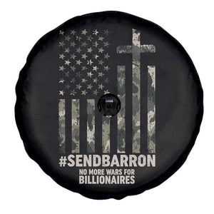 Send Barron Spare Tire Cover Vintage American Flag Camo Hashtag Protest Meme TS14 Print Your Wear
