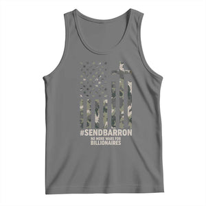 Send Barron Tank Top Vintage American Flag Camo Hashtag Protest Meme TS14 Black Heather Print Your Wear