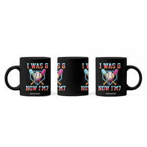I Was 6 Now I'm 7 Coffee Mug Baseball Ice Cream Drip Number 67 Player 67th Birthday TS14 Print Your Wear