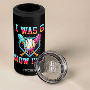I Was 6 Now I'm 7 4 in 1 Can Cooler Tumbler Baseball Ice Cream Drip Number 67 Player 67th Birthday TS14 Print Your Wear