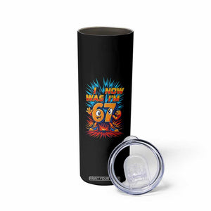 I Was 6 Now I'm 7 Italian Brainrot Meme Gift for Boy Kid Skinny Tumbler TS14 Print Your Wear