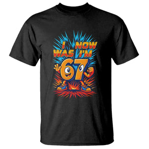 I Was 6 Now I'm 7 Italian Brainrot Meme Gift for Boy Kid T Shirt TS14 Black Print Your Wear