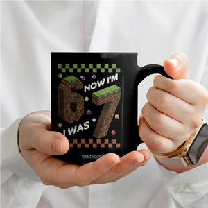 7th Birthday I Was 6 Now Im 7 Coffee Mug Unlocked 67 Boys Kids Youth TS14 Print Your Wear
