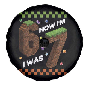 7th Birthday I Was 6 Now Im 7 Spare Tire Cover Unlocked 67 Boys Kids Youth TS14 Print Your Wear