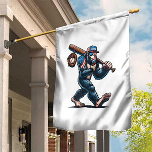 Funny Bigfoot Baseball Garden Flag Sasquatch American Flag Ice Cream TS14 Print Your Wear