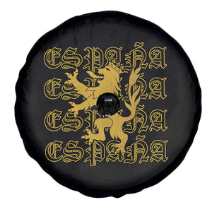 Spain Espana Heraldic Lion Pride Spare Tire Cover TS14 Print Your Wear