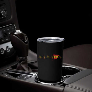 Spain Heartbeat EKG Espana Spanish Flag Map Tumbler Cup TS14 Print Your Wear
