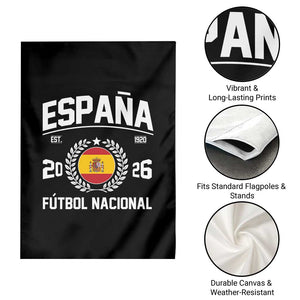 Spain 2026 Soccer Football Fan Spanish Flag Garden Flag TS14 Print Your Wear