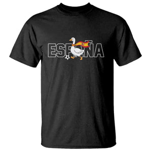 Espana Spain Soccer Football T Shirt Silly Goose Spanish Flag Fan Supporter TS14 Black Print Your Wear