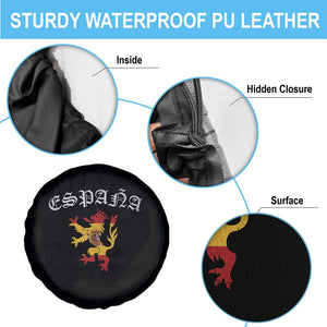 Espana Spain Lion Spanish Flag Spaniard Pride Spare Tire Cover TS14 Print Your Wear