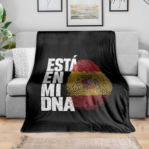 It's in My DNA Espana Spain Spanish Flag Pride Throw Blanket TS14 Print Your Wear