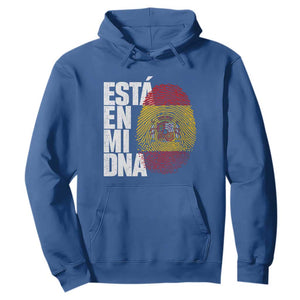 It's in My DNA Espana Spain Spanish Flag Pride Hoodie TS14 Royal Blue Print Your Wear