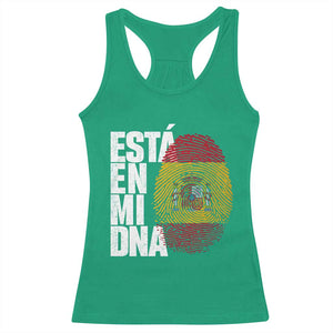 It's in My DNA Espana Spain Spanish Flag Pride Racerback Tank Top TS14 Irish Green Print Your Wear