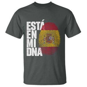 It's in My DNA Espana Spain Spanish Flag Pride T Shirt TS14 Dark Heather Print Your Wear