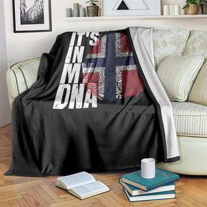 It's in My DNA Norway Norwegian Flag Pride Throw Blanket TS14 Print Your Wear