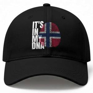 It's in My DNA Norway Norwegian Flag Pride Baseball Cap TS14 Print Your Wear
