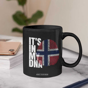It's in My DNA Norway Norwegian Flag Pride Coffee Mug TS14 Print Your Wear