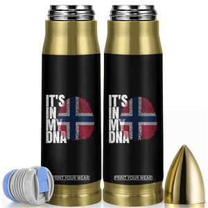 It's in My DNA Norway Norwegian Flag Pride Bullet Tumbler TS14 Black Print Your Wear