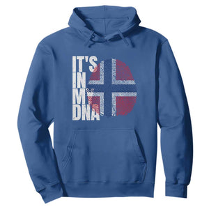 It's in My DNA Norway Norwegian Flag Pride Hoodie TS14 Royal Blue Print Your Wear