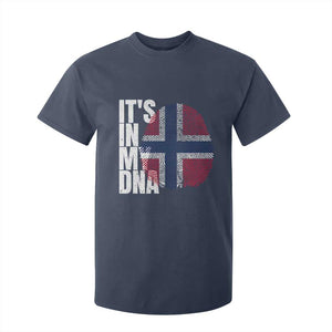 It's in My DNA Norway Norwegian Flag Pride T Shirt For Kid TS14 Navy Print Your Wear